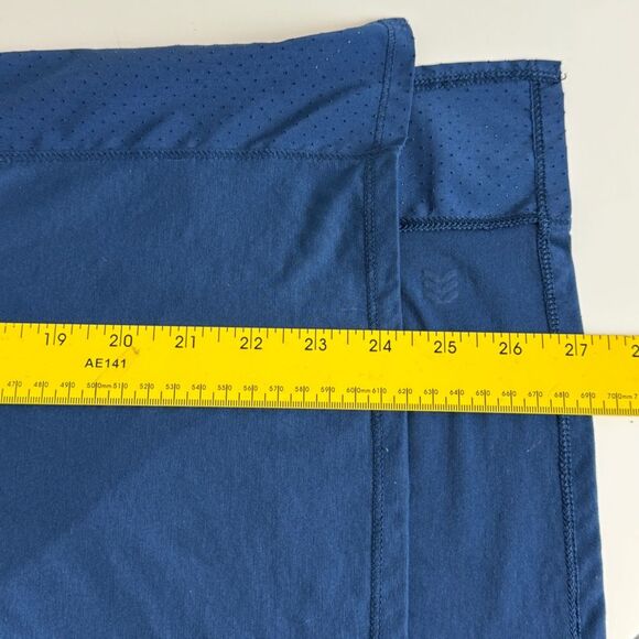 All in Motion Blue Short Sleeve Performance Top M - Picture 5 of 5